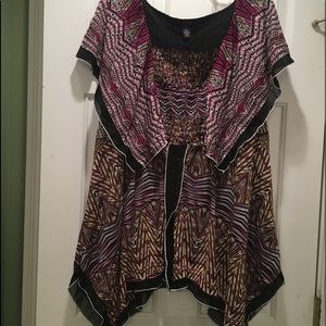 Plus size 2x tunic top